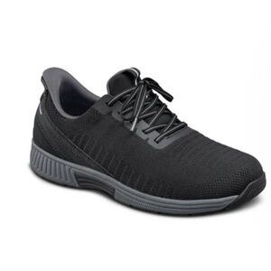 Yari Slip On Black Knit Sneakers for Men